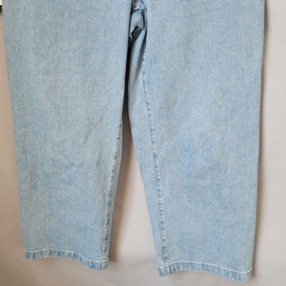 Madewell The Emmett Wide-Leg Crop Jean Welt Pocket Edition Kieran Wash 31 - Picture 7 of 16